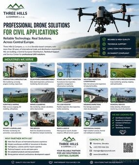 PROFESIONÁLNY POĽNOHOSPODÁRSKY DRON