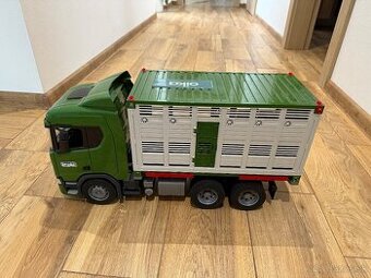Bruder prepravník zvierat Scania s figúrkou kravy - 3548 - 1