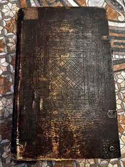 Biblia stará kniha 1736