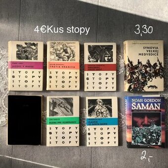 knihy STOPY agatha christie,plavčík zo santa marie a iné