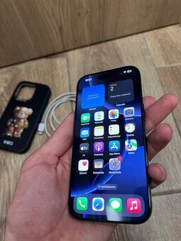 iPhone 16 PRO 256GB BLACK ZÁNOVNÝ - ZÁRUKA DO DECEMBRA