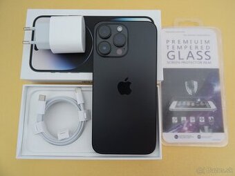 iPhone 14 PRO MAX 128GB BLACK - ZÁRUKA 1 ROK -PERFEKTNY STAV