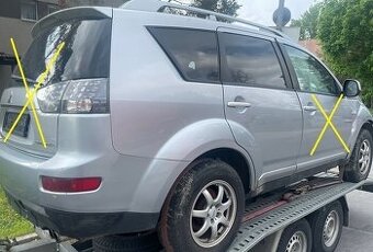Mitsubishi Outlander 2.2 D 2011 130kw predám rozvodovku, zad