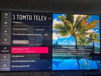 LG 65” SM 8200PLA