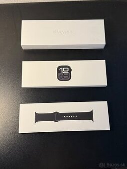 Predám Apple Watch Series 10 jet Black (GPS + Cellular) 46mm