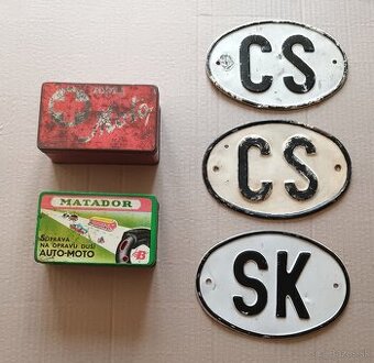 Olejničky, výbava k autoveteránom