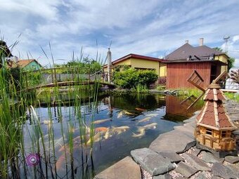 Kompletne zrekonštr. RD dvojgarážou, čarovnou záhradou