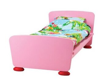 IKEA Mammut Pink + matrac