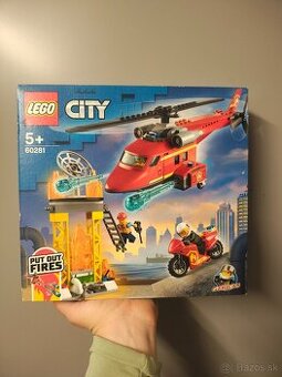 LEGO City 60281 Hasičský záchranný vrtuľník