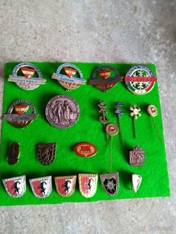 Lyžiarske odznaky zahraničné.Lyze.