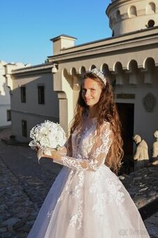 Predám nové svadobné šaty.