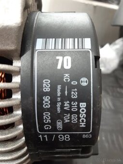 Alternátor Bosch 70A 028 903 025G