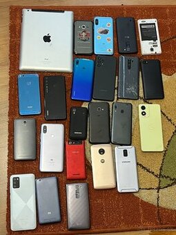 Predám 22 telefonov + tablet