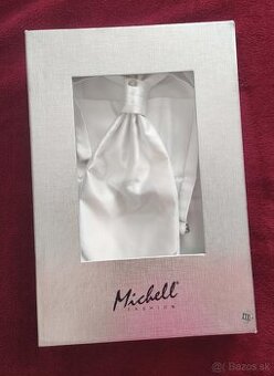 Svadobná vesta s kravatou