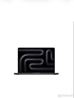 MacBook Pro 14 Pamäť 16GB Disk 512GB Kozmický čierny