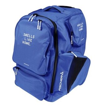 predám hokejovú tašku na kolieskach Fischer Backpack Blue/Wh