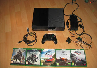 🎮 XBOX ONE 500Gb, 1 ovladac + 5 hier
