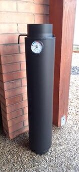 Teplovodný vymenník tepla na komín.