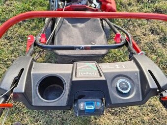 Kosačka Schepach s pojazdom a štartérom