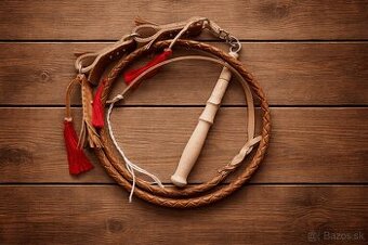 Pastiersky bič svetlý 250cm