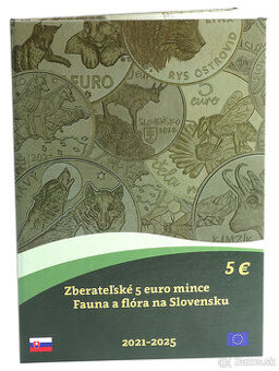 Zberateľský album na mince 5 euro