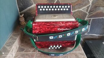 Harmonika-Heligonka.Delícia Populár C-F.
