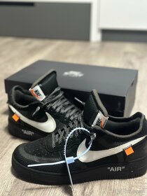 Nike air force 1 low off white “black”