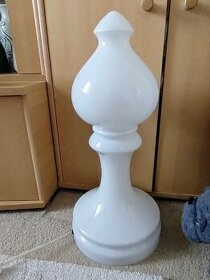 Lampa strelec - šachová retro figúrka des.Ivan Jakeš 1970