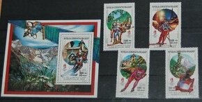 Poštové známky - Šport 379 - neopečiatkované
