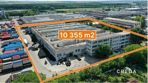 CREDA | predaj 10 355 m2 výrobná hala so žeriavmi, Nitra - D