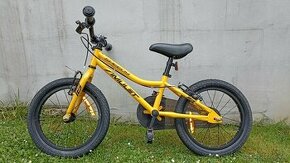 Detský bicykel Amulet, veľkosť kolies 16", ešte v záruke