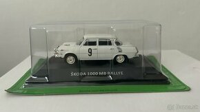 Škoda 1000 MB Rallye 1964 1:43 DeAgostini kaleidoskop