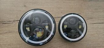 LED Svetlá okrúhle 178mm 7'' a 143mm 5,75' (angel eyes)