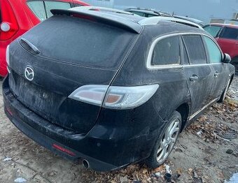 Mazda 6 2.2 D 2010 Predám PIATE DVERE, ZADNÉ SVETLO WAGON