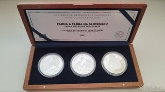 Sada 3 x 3.33€ 2025 Fauna a flóra