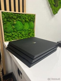 PlayStation 4 Pro – vynikajúci stav, 1 ovládač + 3 hry