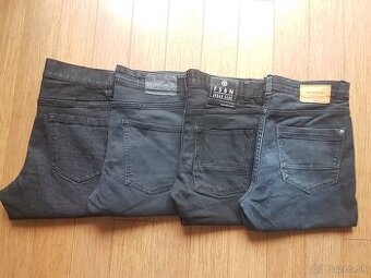 Chlapčenské/pánske čierne rifle