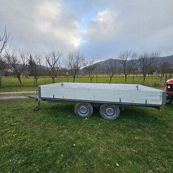 Dvojnapravovy privesny vozik - 1