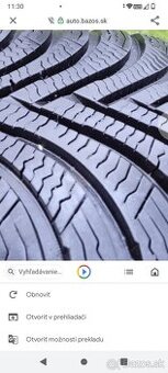 215/65 R17 zimné pneu.Michelin 6 mm