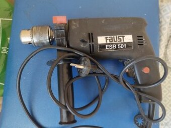 {09} Elektrická vŕtačka Faust