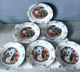 Porcelánové dezertné taniere