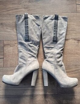 Damske cizmicky na opatku, zn. Calvin Klein, vel. 39