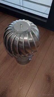 Ventilačná hlavica rotačná - hliníková 130