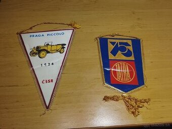 Predám originál staré dobové vlajky Tatra,Praga