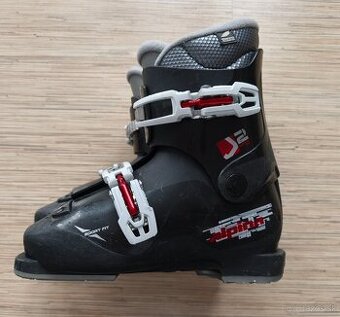 Detské lyžiarky č.34, vhodné pre chlapca aj dievča