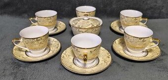 karlovarský porcelán, kávové, čajové sety