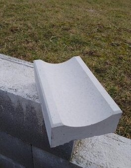 Predám betónové žľaby – 80 eur/ ~150 ks