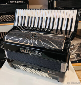 Nový akordeón Beltunica Proffesionall- III- 96 basový- krásn