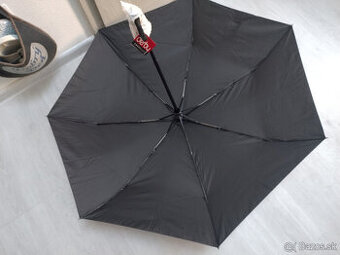 DERBY Hit Magic plnoautomaticky kabelkovy čierny dazdnik