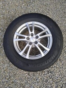 16" sada alu MITSHUBISHI OUTLANDER,ASX + TPMS + letné pneu.